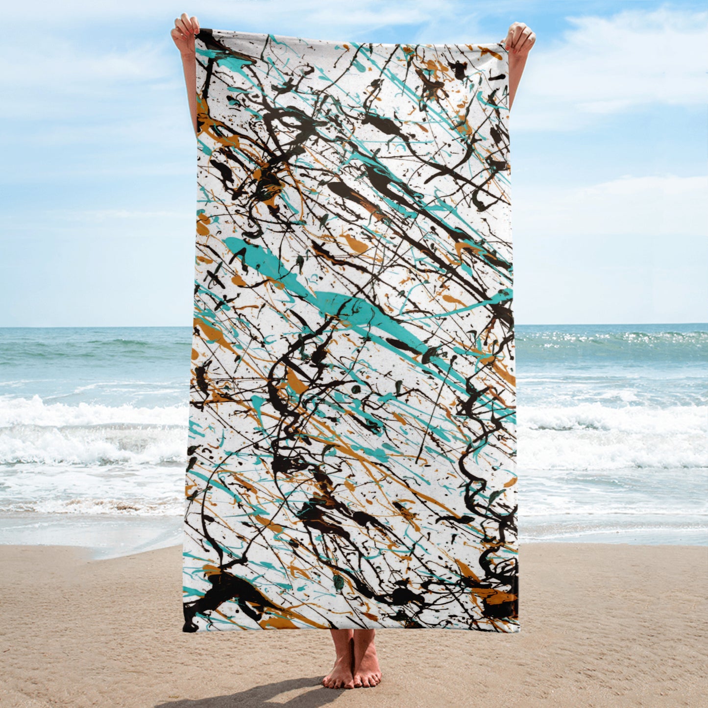 Memories | Beach Towels | White