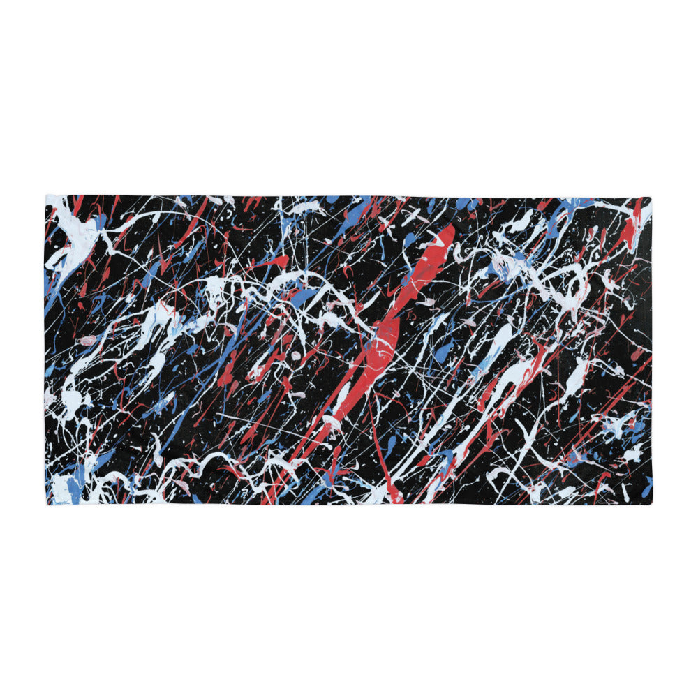 Memories | Beach Towel | Black